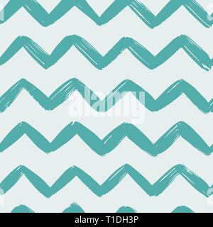 Hand drawn geometric pattern. Seamless background. Vector illustration Stock Vector