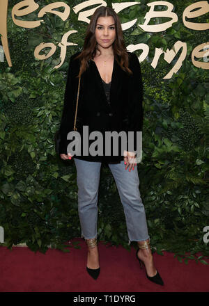 UK Premiere of 'Heartbeat of Home' held at the London Palladium - Arrivals  Featuring: Imogen Thomas Where: London, United Kingdom When: 22 Feb 2019 Credit: Mario Mitsis/WENN.com Stock Photo