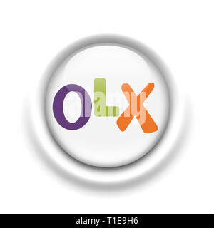 OLX marketplace logo editorial photography. Image of icons - 103774637
