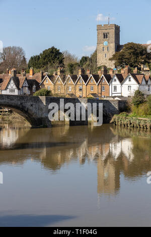 Aylesford Kent village countryside st peter and st Paul's church Stock ...