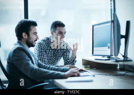 Picture of business people working together in office Stock Photo