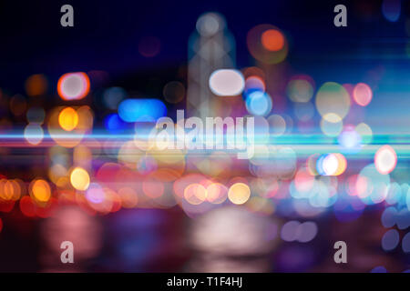 Abstract colorful circular bokeh background, abstract background Stock Photo