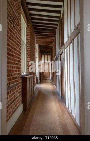 Kentwell Hall, corridor Stock Photo