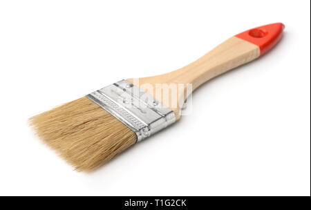 New paint brush isolated on a white Stock Photo