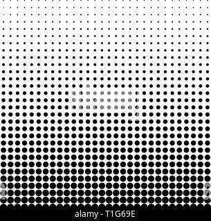 Halftone dots background. Texture and vector illustration Stock Vector