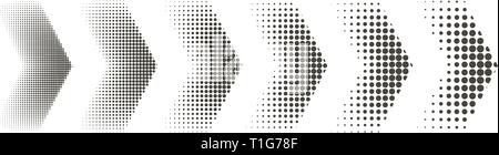 Arrows icon. Abstract arrow. Arrow on a isolated white background. Vector Stock Vector