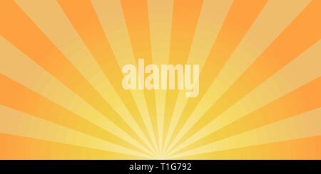 Sun burst background. Sun rays background. Retro abstraction. Comic design. vector illustration Stock Vector
