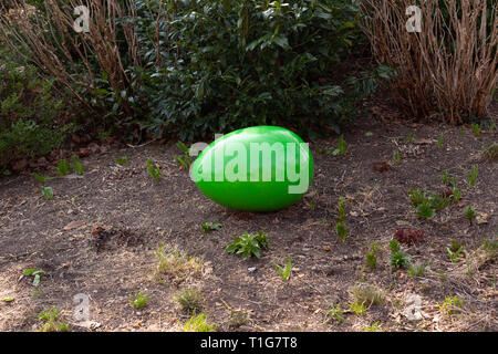 Giant easter egg Stock Photo