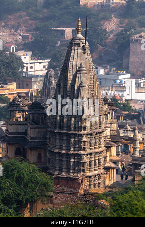 Hindu temple, Jaipur Stock Photo