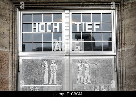 Essen North Rhine Westphalia Germany Hochtiefhaus