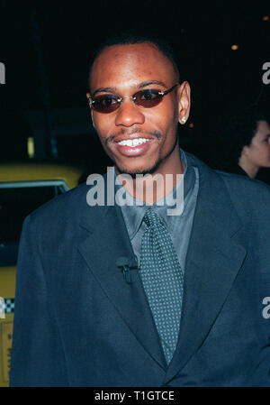 LOS ANGELES, CA - February 10, 1999: Actor DAVE CHAPPELLE at the premiere  of his new movie 