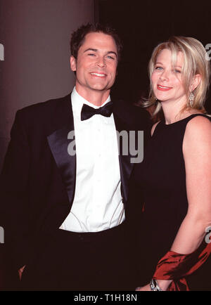 American Actor Rob Lowe And Actress Kim Cattrall In The Movie 