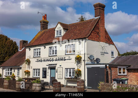 Offham Village Kent House UK Stock Photo - Alamy