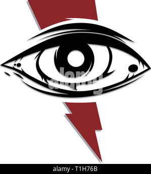 one eye cult religion sign symbol vector art Stock Vector Image & Art ...