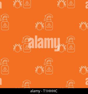 Spray pattern vector orange Stock Vector