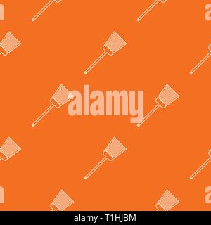 Swatter pattern vector orange Stock Vector