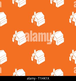 Smithy pattern vector orange Stock Vector