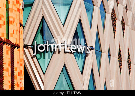 John Lewis Department Store, Leeds, England Stock Photo