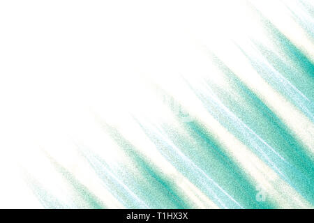 Elegant striped dark green background pattern fading into white space Stock Photo
