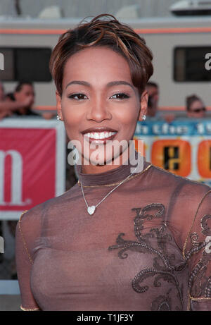 LOS ANGELES, CA - August 1, 1999:  Pop star MONICA at the 1999 Teen Choice Awards, in Santa Monica. © Paul Smith / Featureflash Stock Photo