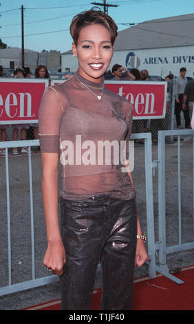 LOS ANGELES, CA - August 1, 1999:  Pop star MONICA at the 1999 Teen Choice Awards, in Santa Monica. © Paul Smith / Featureflash Stock Photo