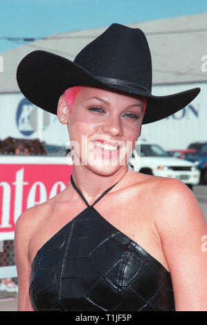 LOS ANGELES, CA - August 1, 1999:  Pop singer PINK at the 1999 Teen Choice Awards, in Santa Monica. © Paul Smith / Featureflash Stock Photo