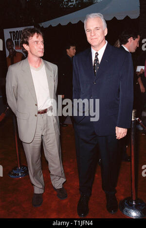 Actors Eddie Murphy (L) and Steve 