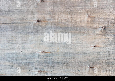 old plywood background. grey weathered wooden texture with natural pattern. Stock Photo