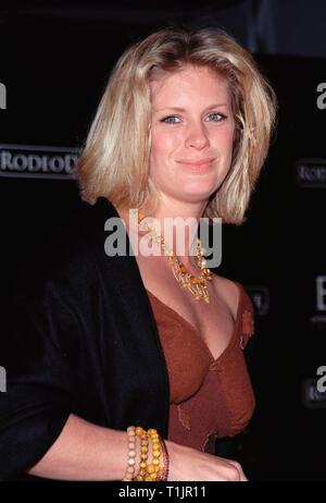 LOS ANGELES, CA. November 07, 1999:  Former model Rachel Hunter - former wife of Rod Stewart - at Beverly Hills' Rodeo Drive's 'Tribute to Style: Millennium Exhibition & Concert' in aid of the Entertainment Industry Foundation. © Paul Smith / Featureflash Stock Photo