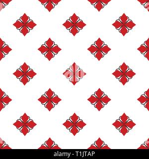Heart shapes pattern combination in groups & combinations making geometrical designs & wallpaper style patterns Stock Vector
