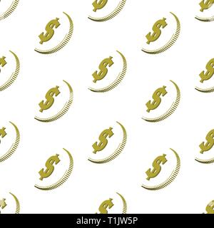Money coin logo graphic Stock Vector