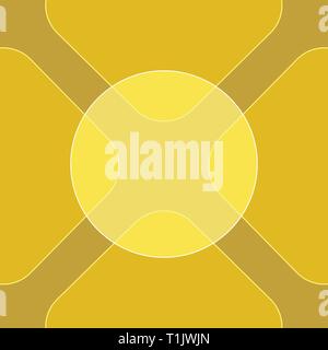 circle with rounded square  seamless wallpaper tile pattern Stock Vector