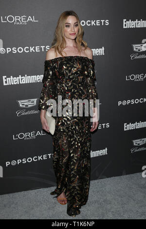 West Hollywood, CA, USA. 26th Jan, 2019. LOS ANGELES - JAN 26: Brianne Howey at the Entertainment Weekly SAG Awards pre-party at the Chateau Marmont on January 26, 2019 in West Hollywood, CA Credit: Kay Blake/ZUMA Wire/Alamy Live News Stock Photo
