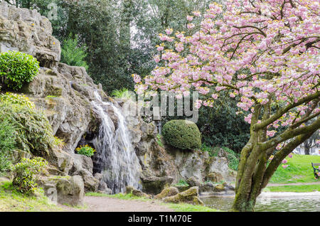 The citadelpark is a park in the Belgian city of Ghent. Stock Photo