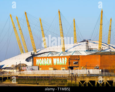 The O2 Arena in Greenwich - London, England Stock Photo