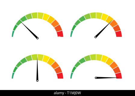 Speed test internet measure icon. Vector Illustration EPS10 Stock Vector