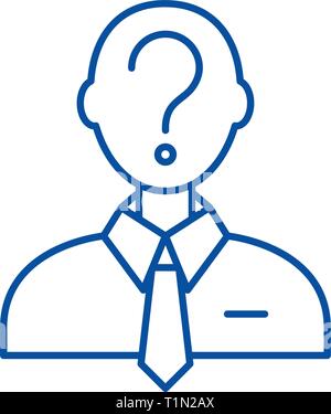 Formulation of the problem line icon concept. Formulation of the ...