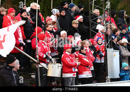 FINSPÅNG 20161226 Annandagsbandy i Finspång mellan Finspångs AIK (FAIK) och Borgia Norrköping BK på Arena Grosvad. Bild Jeppe Gustafsson Stock Photo