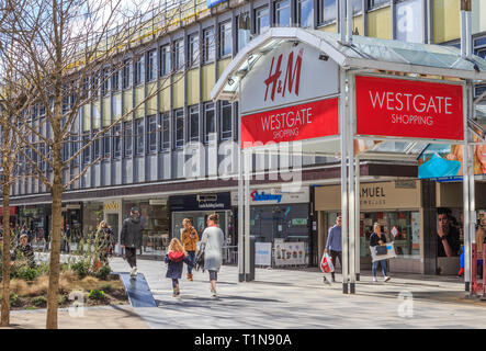 Westgate Shopping Centre ,Stevenage Town Centre High Street, Hertfordshire, England, UK, GB Stock Photo