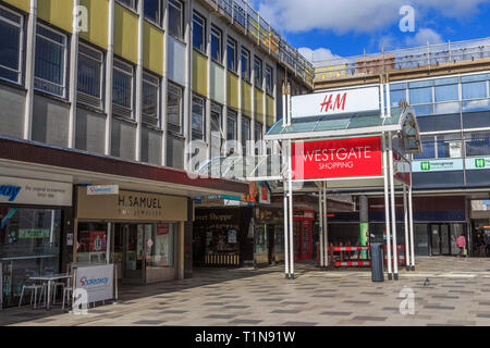 Westgate Shopping Centre ,Stevenage Town Centre High Street, Hertfordshire, England, UK, GB Stock Photo