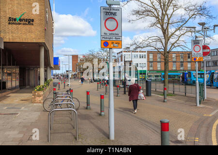 Westgate Shopping Centre ,Stevenage Town Centre High Street, Hertfordshire, England, UK, GB Stock Photo