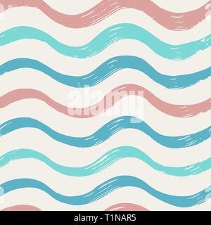 Hand drawn ethnic pattern. Seamless background. Vector Stock Vector