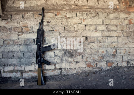 Old submachine gun kalashnikov ak 47 hi-res stock photography and images -  Alamy