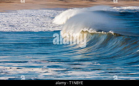 Waves in Portugal Stock Photo