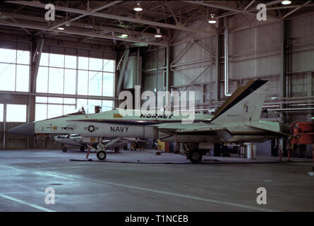 USMC United States Marine Corps McDonnell Douglas F-18A Hornet Prototype Stock Photo