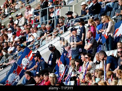 LINKÖPING 20160911          Publik Linköping arena under matchen mellan Linköpings FC (LFC)-Kristianstads DFF. Bild Jeppe Gustafsson Stock Photo