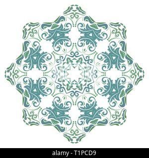 Elegant Vector Ornament in Classic Style Stock Vector