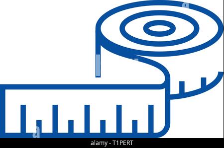 https://l450v.alamy.com/450v/t1pert/dress-meter-line-icon-concept-dress-meter-flat-vector-symbol-sign-outline-illustration-t1pert.jpg