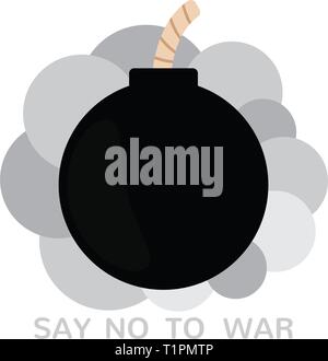 No war background Stock Vector