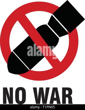 No war background Stock Vector